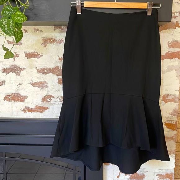 The Limited Dresses & Skirts - The limited black pencil skirt with flare at bottom